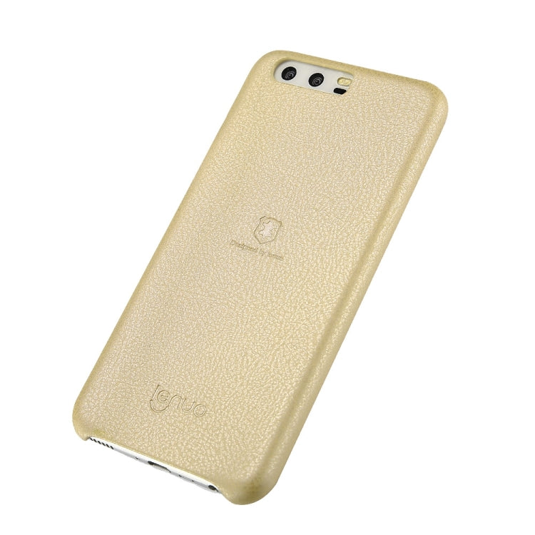 Lenuo for  Huawei P10 Litchi Texture PU + PC Paste Skin Protective Case