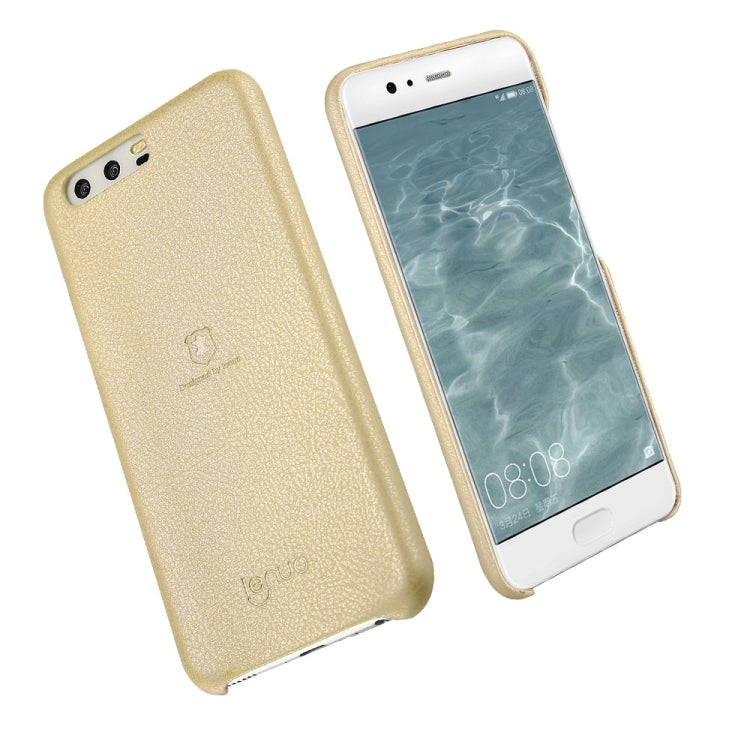 Lenuo for  Huawei P10 Litchi Texture PU + PC Paste Skin Protective Case