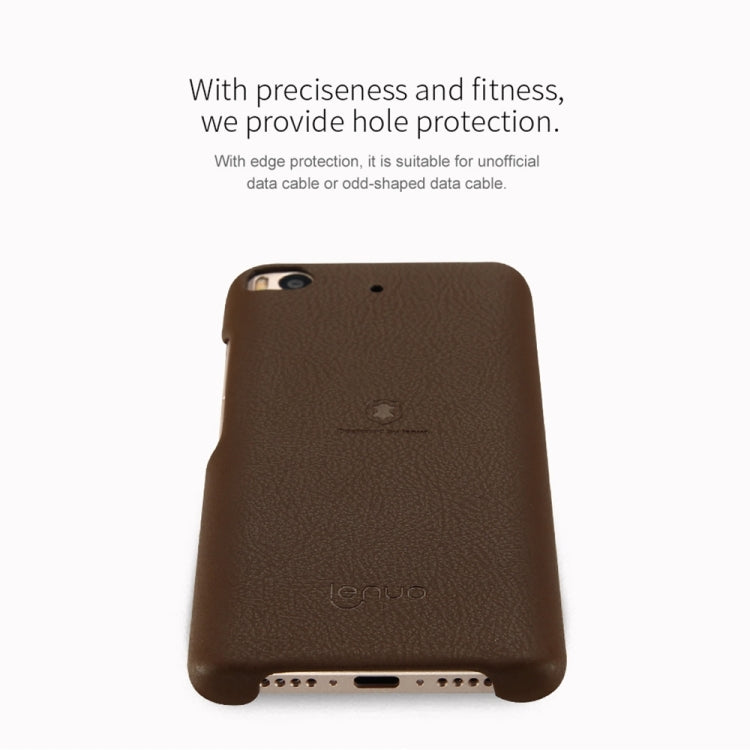 Lenuo for  Xiaomi Mi 5s Litchi Texture PU + PC Paste Skin Protective Case