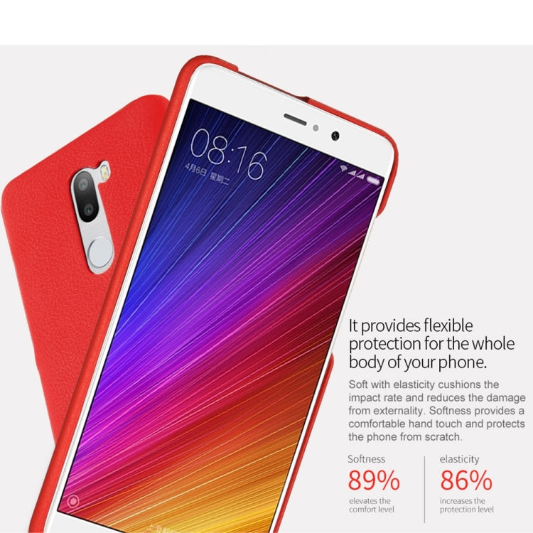 Lenuo for  Xiaomi Mi 5s Plus Litchi Texture PU + PC Paste Skin Protective Case