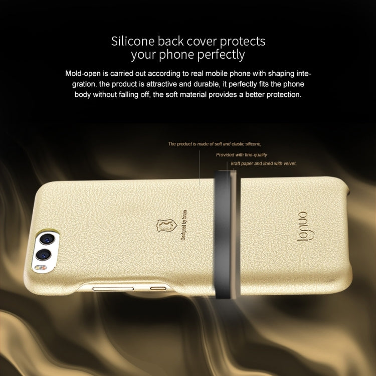 Lenuo for  Xiaomi Mi 6 Litchi Texture PU + PC Paste Skin Protective Case