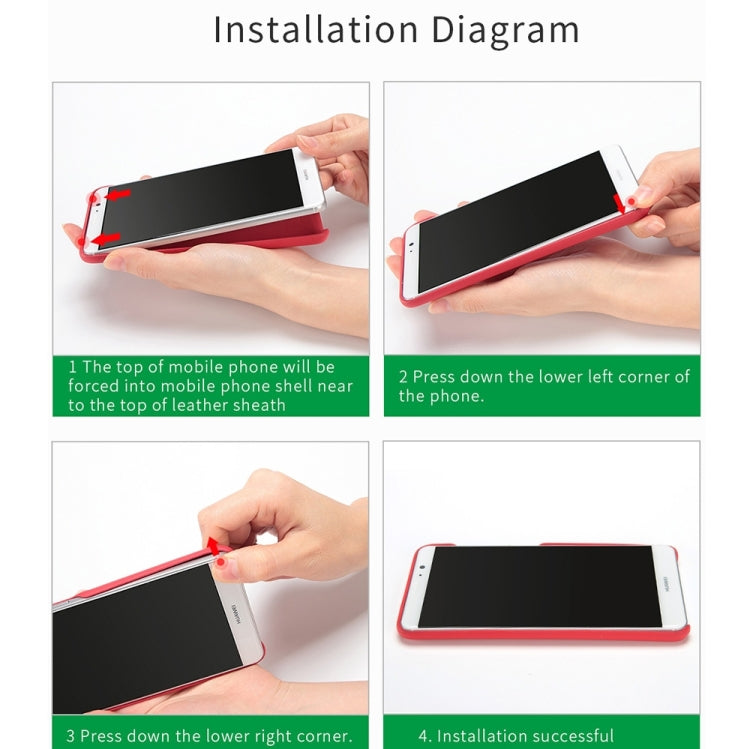Lenuo for  Xiaomi Mi 6 Litchi Texture PU + PC Paste Skin Protective Case