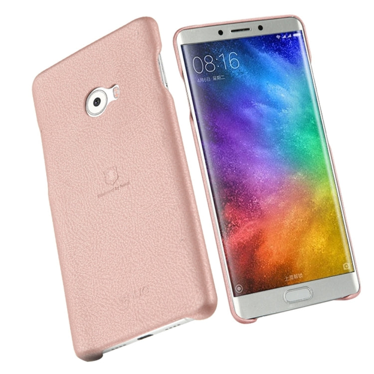 Lenuo for  Xiaomi Note 2 Litchi Texture PU + PC Paste Skin Protective Case