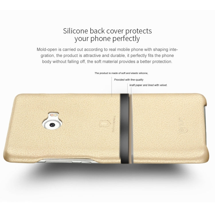 Lenuo for  Xiaomi Note 2 Litchi Texture PU + PC Paste Skin Protective Case