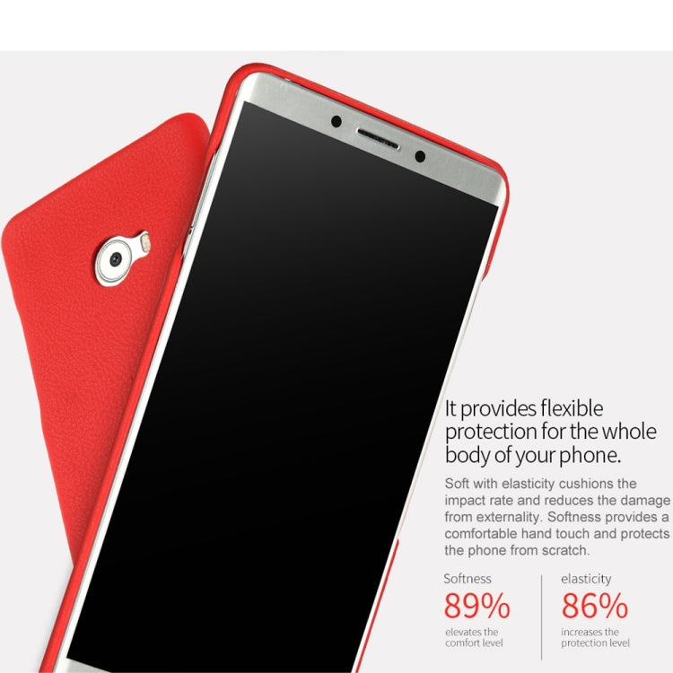 Lenuo for  Xiaomi Note 2 Litchi Texture PU + PC Paste Skin Protective Case