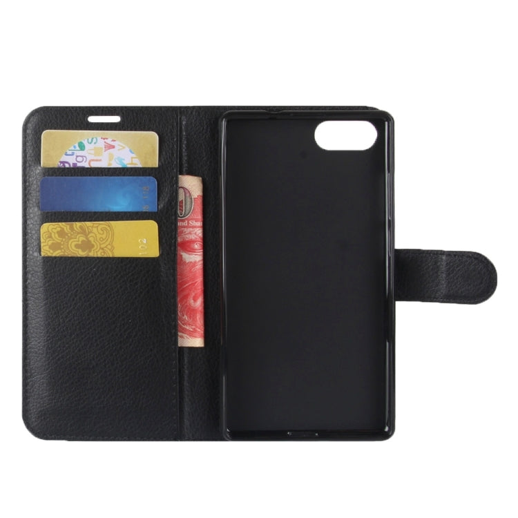 For DOOGEE Mix Litchi Texture Horizontal Flip Leather Case with Holder & Card Slots & Wallet