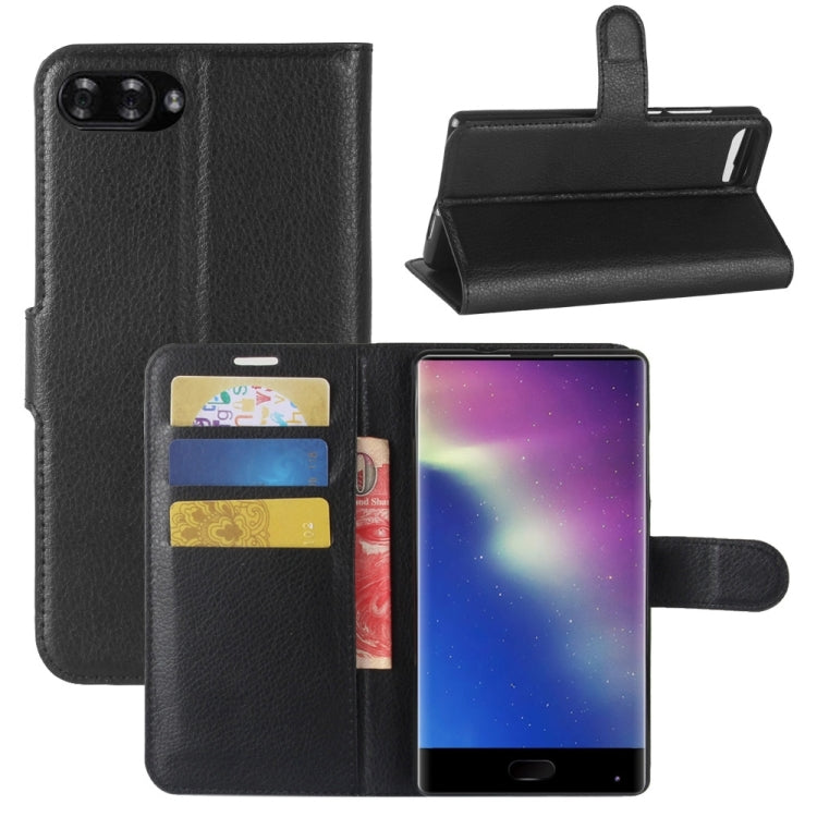 For DOOGEE Mix Litchi Texture Horizontal Flip Leather Case with Holder & Card Slots & Wallet