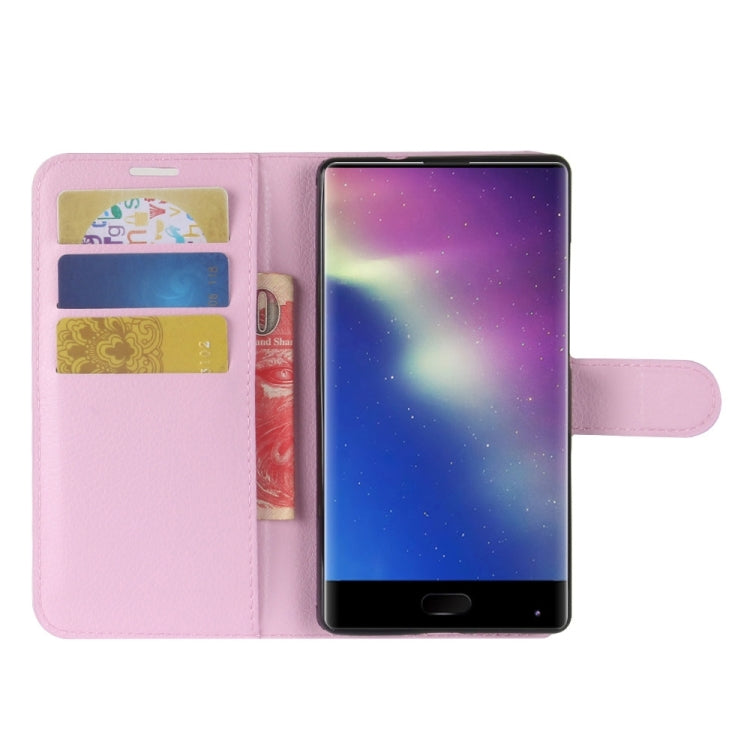 For DOOGEE Mix Litchi Texture Horizontal Flip Leather Case with Holder & Card Slots & Wallet