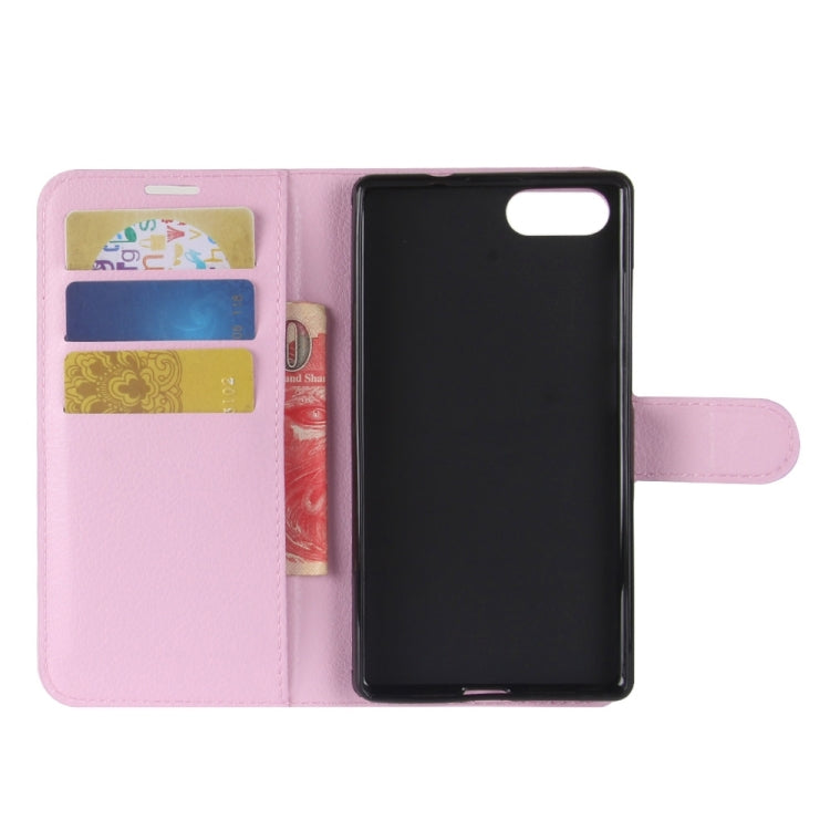 For DOOGEE Mix Litchi Texture Horizontal Flip Leather Case with Holder & Card Slots & Wallet