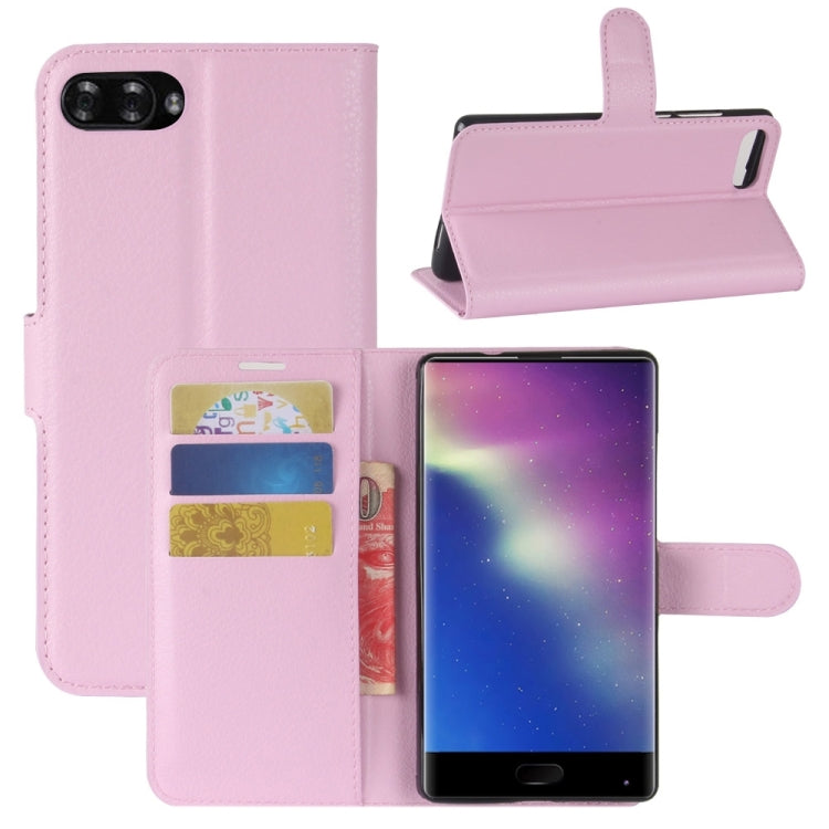 For DOOGEE Mix Litchi Texture Horizontal Flip Leather Case with Holder & Card Slots & Wallet
