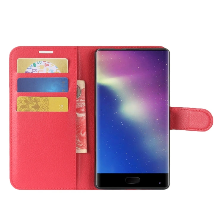 For DOOGEE Mix Litchi Texture Horizontal Flip Leather Case with Holder & Card Slots & Wallet