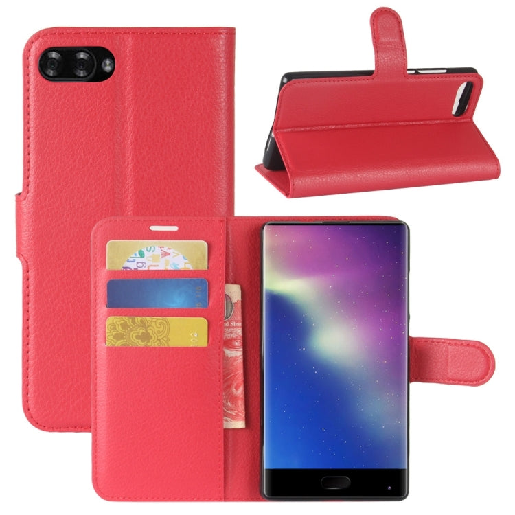 For DOOGEE Mix Litchi Texture Horizontal Flip Leather Case with Holder & Card Slots & Wallet