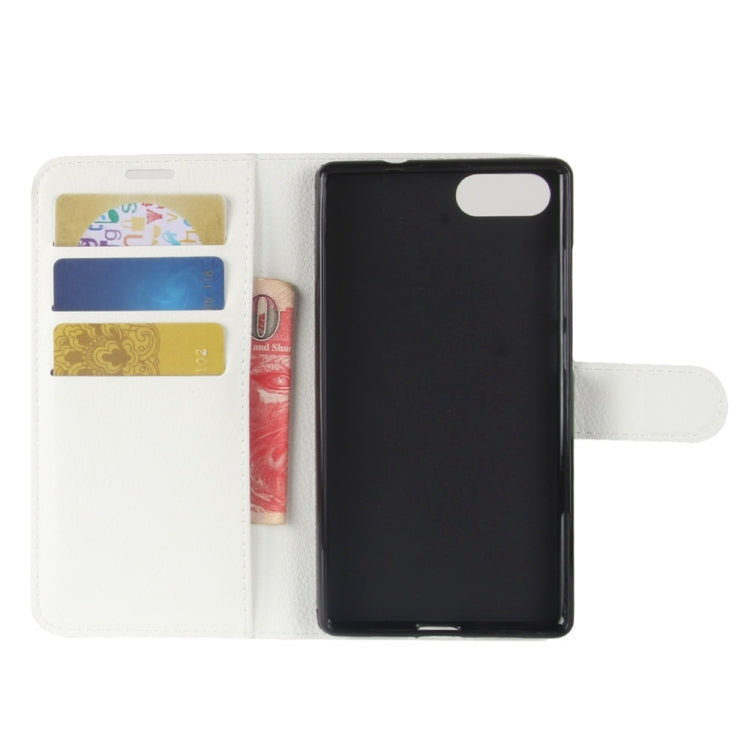 For DOOGEE Mix Litchi Texture Horizontal Flip Leather Case with Holder & Card Slots & Wallet