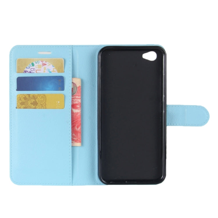 For Vivo  X9s Litchi Texture Horizontal Flip Leather Case with Holder & Card Slots & Wallet