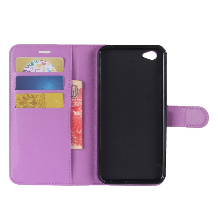 For Vivo  X9s Litchi Texture Horizontal Flip Leather Case with Holder & Card Slots & Wallet