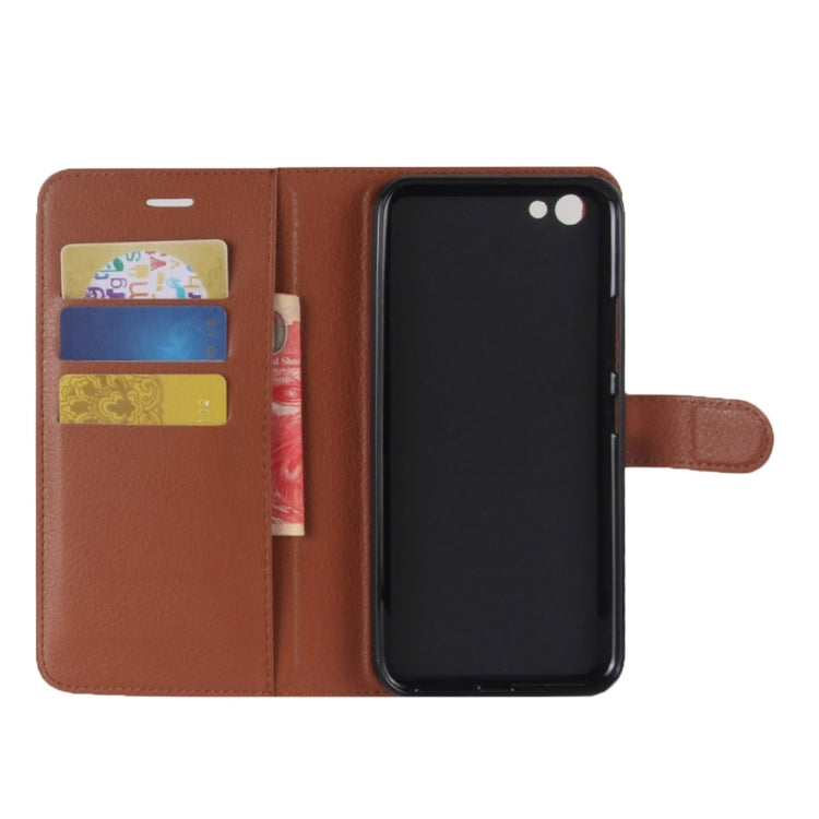 For Vivo  X9s Plus Litchi Texture Horizontal Flip Leather Case with Holder & Card Slots & Wallet