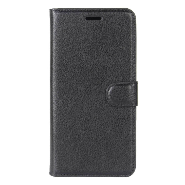 For Motorola Moto E4 (US Version) Litchi Texture Horizontal Flip Leather Case with Holder & Card Slots & Wallet