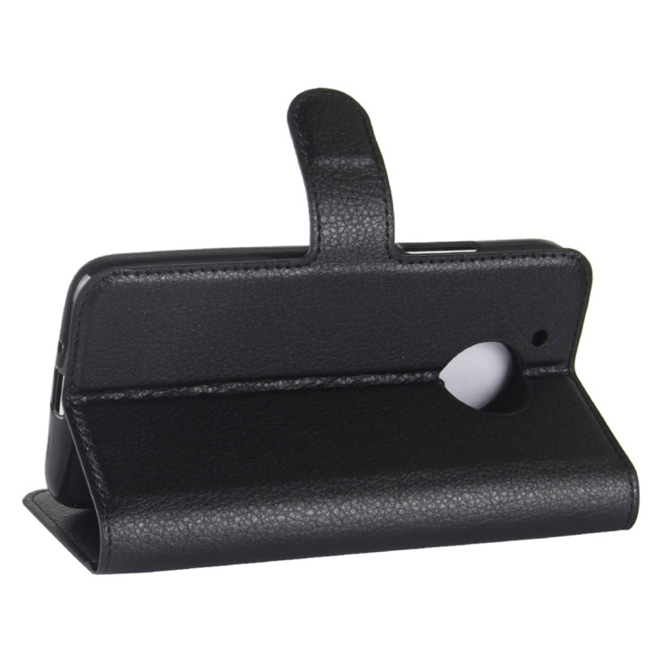 For Motorola Moto E4 (US Version) Litchi Texture Horizontal Flip Leather Case with Holder & Card Slots & Wallet