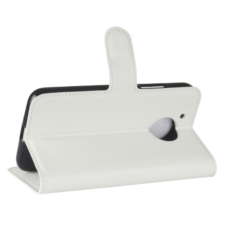 For Motorola Moto E4 (US Version) Litchi Texture Horizontal Flip Leather Case with Holder & Card Slots & Wallet