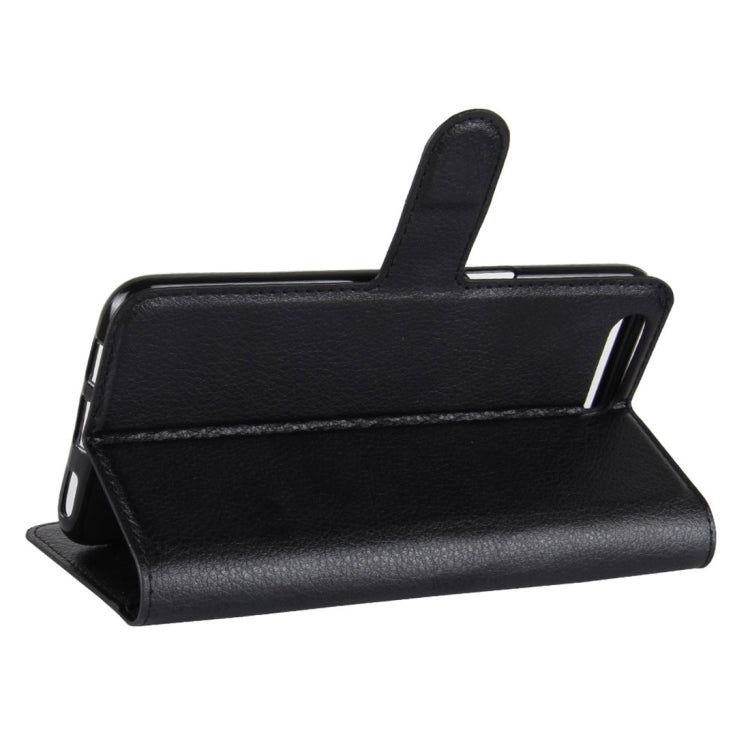 For Asus Zenfone 4 Max ZC554KL Litchi Texture Horizontal Flip Leather Case with Holder & Card Slots & Wallet