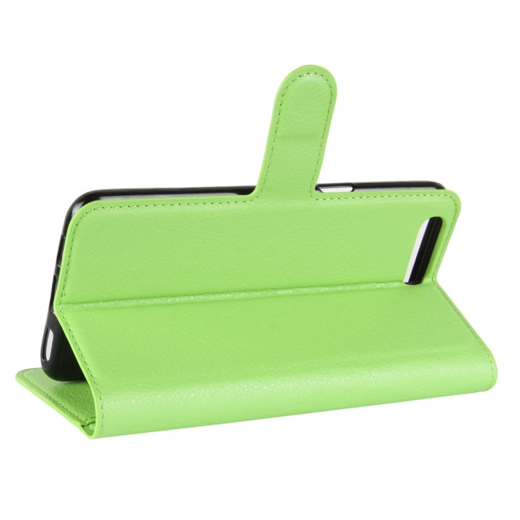 For Asus Zenfone 4 Max ZC554KL Litchi Texture Horizontal Flip Leather Case with Holder & Card Slots & Wallet