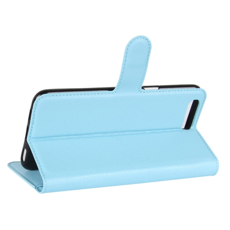 For Asus Zenfone 4 Max ZC554KL Litchi Texture Horizontal Flip Leather Case with Holder & Card Slots & Wallet