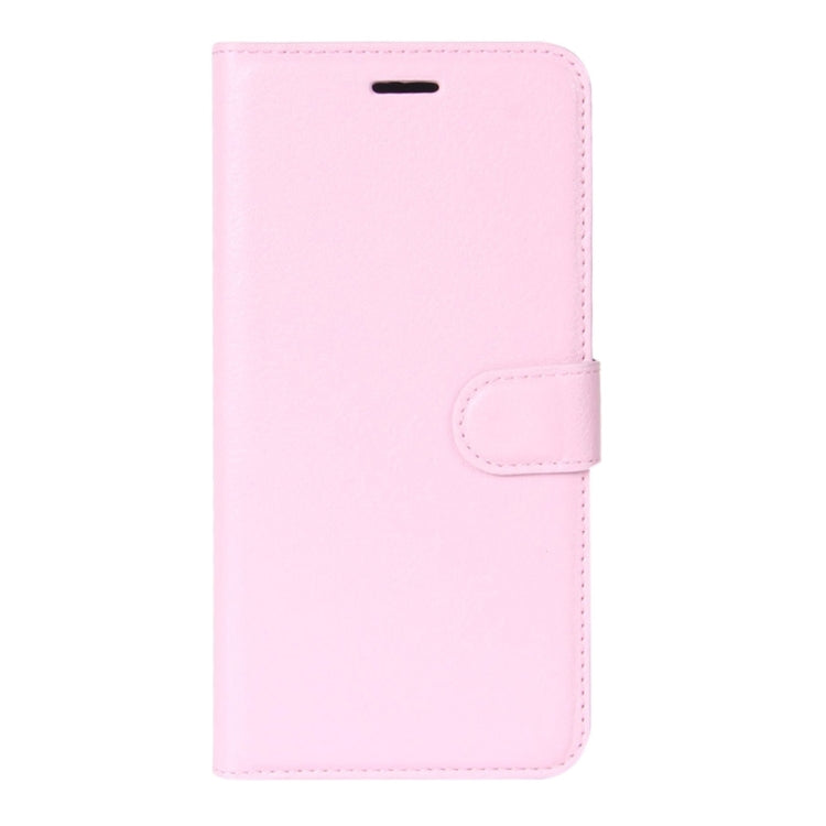 For LG Q6 Litchi Texture Horizontal Flip Leather Case with Holder & Card Slots & Wallet