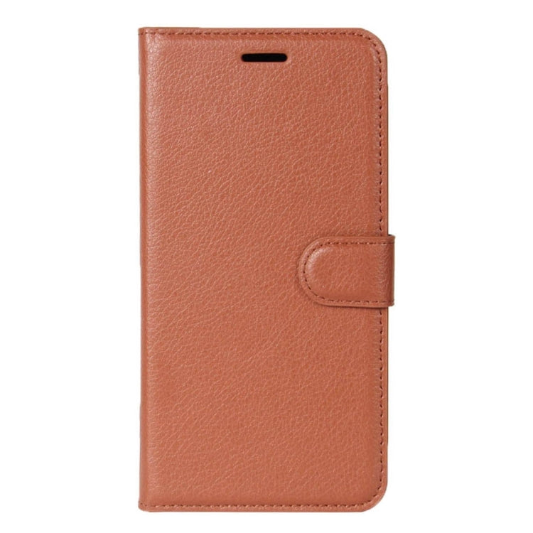 For LG Q6 Litchi Texture Horizontal Flip Leather Case with Holder & Card Slots & Wallet
