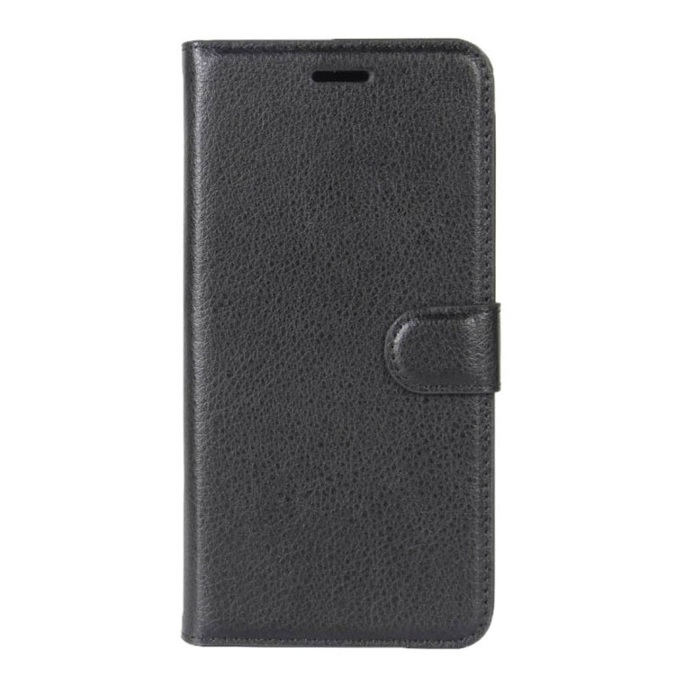 For Huawei  Enjoy 7 Litchi Texture Horizontal Flip Leather Case with Holder & Card Slots & Wallet