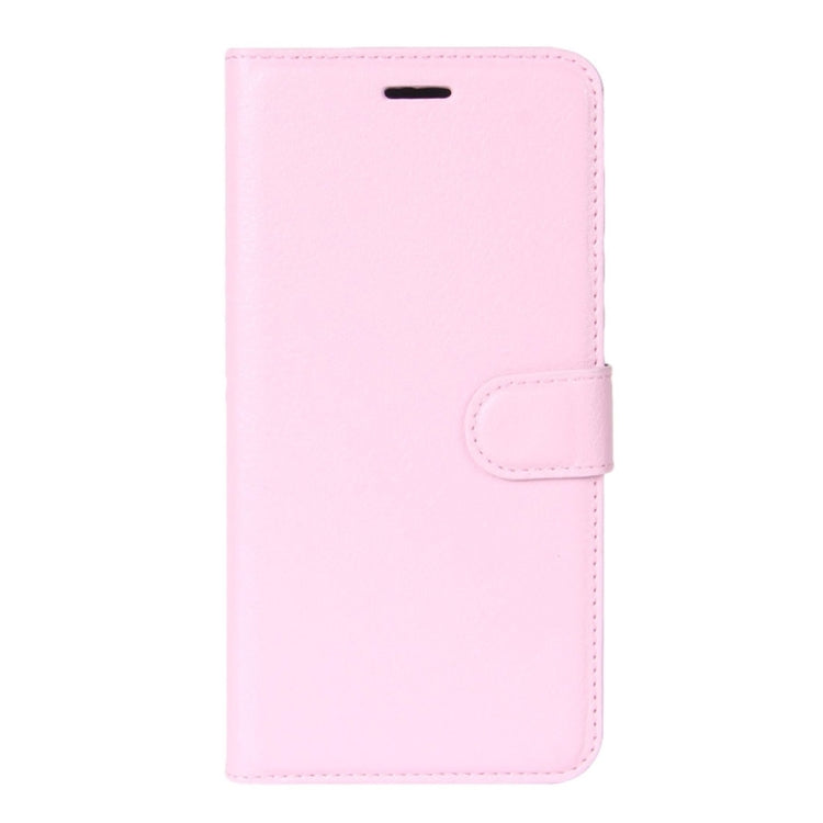 For Huawei  Enjoy 7 Litchi Texture Horizontal Flip Leather Case with Holder & Card Slots & Wallet