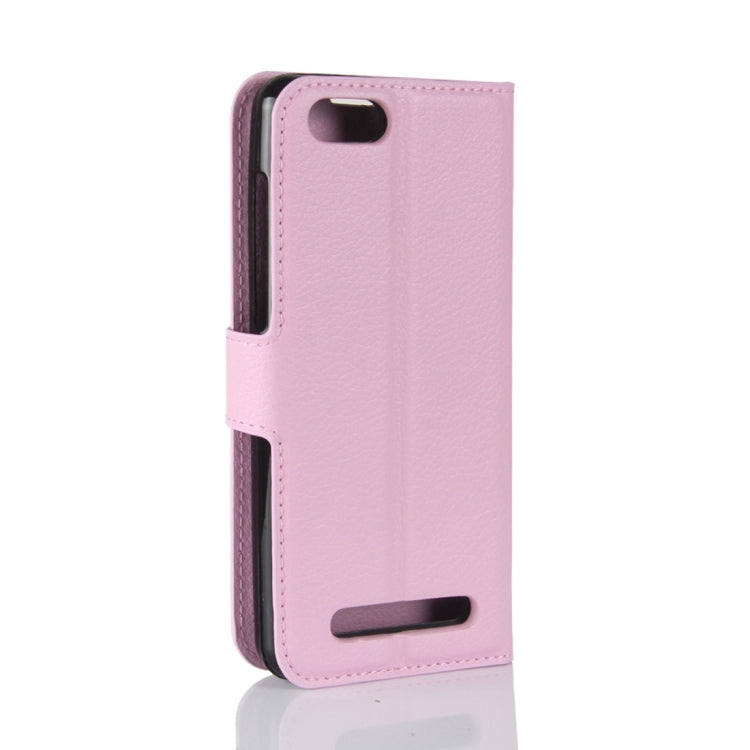 For DOOGEE  X30 / X30L Litchi Texture Horizontal Flip Leather Case with Holder & Card Slots & Wallet