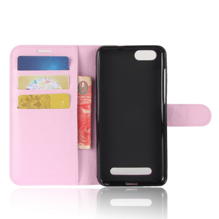 For DOOGEE  X30 / X30L Litchi Texture Horizontal Flip Leather Case with Holder & Card Slots & Wallet