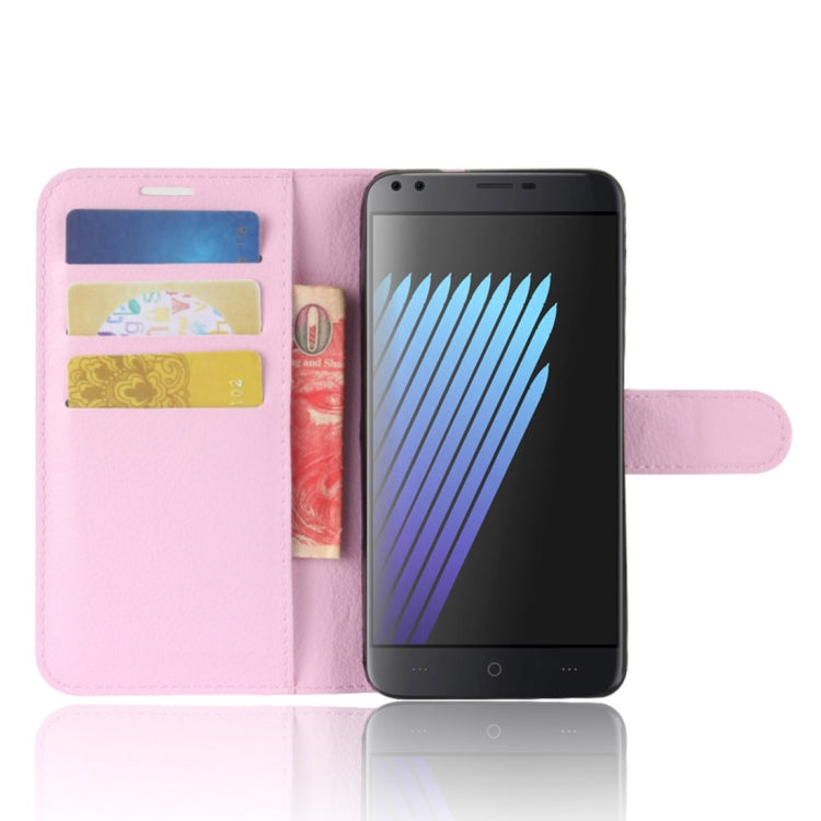 For DOOGEE  X30 / X30L Litchi Texture Horizontal Flip Leather Case with Holder & Card Slots & Wallet