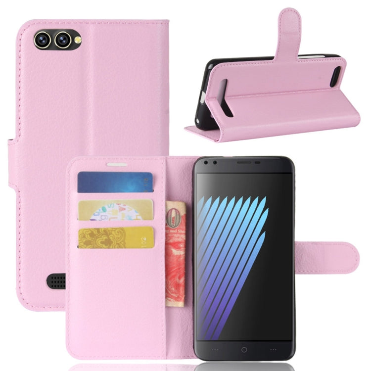 For DOOGEE  X30 / X30L Litchi Texture Horizontal Flip Leather Case with Holder & Card Slots & Wallet