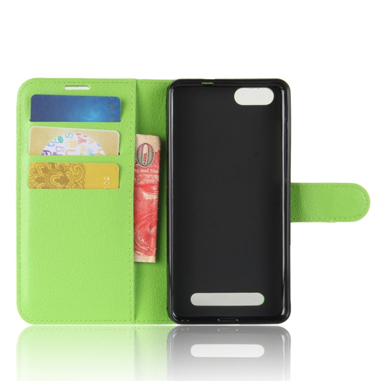 For DOOGEE  X30 / X30L Litchi Texture Horizontal Flip Leather Case with Holder & Card Slots & Wallet