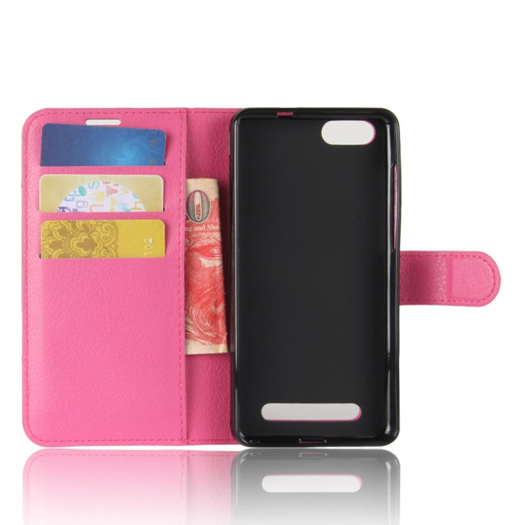 For DOOGEE  X30 / X30L Litchi Texture Horizontal Flip Leather Case with Holder & Card Slots & Wallet