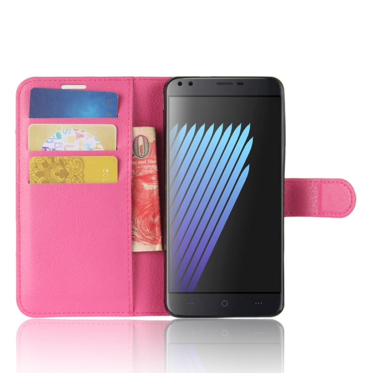 For DOOGEE  X30 / X30L Litchi Texture Horizontal Flip Leather Case with Holder & Card Slots & Wallet