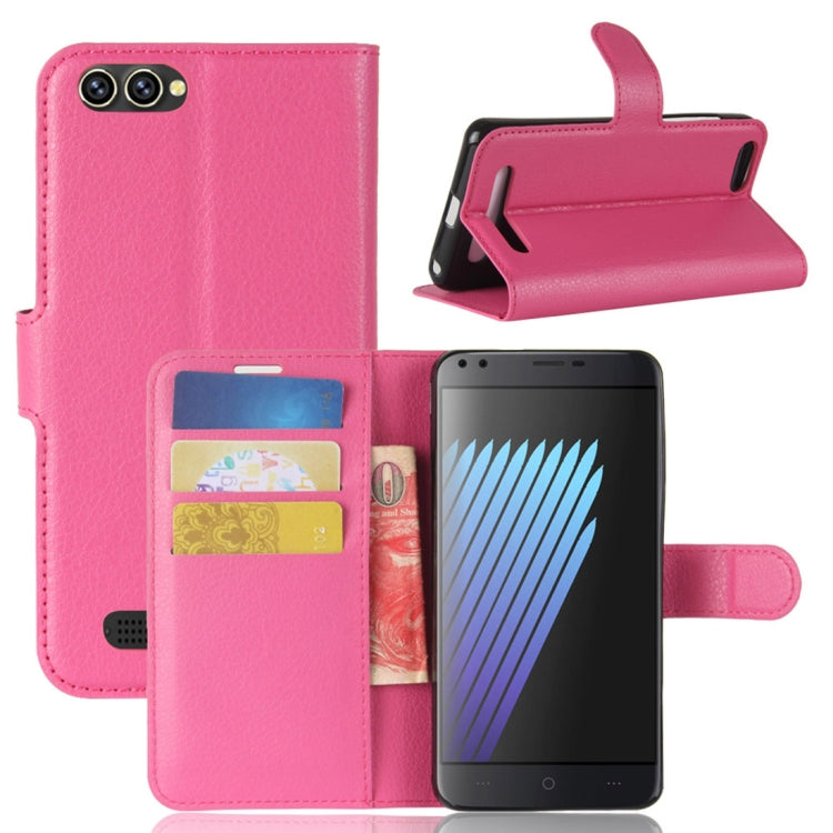 For DOOGEE  X30 / X30L Litchi Texture Horizontal Flip Leather Case with Holder & Card Slots & Wallet