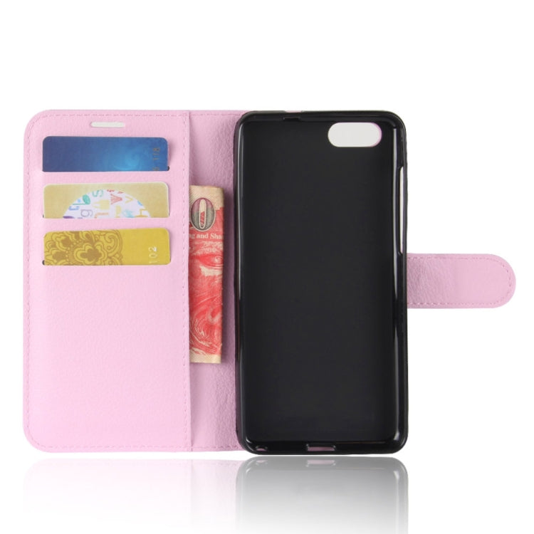 For Asus Zenfone 4 Max (ZC520KL) Litchi Texture Horizontal Flip Leather Case with Holder & Card Slots & Wallet