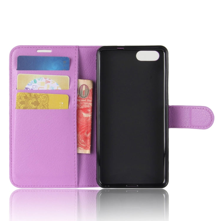 For Asus Zenfone 4 Max (ZC520KL) Litchi Texture Horizontal Flip Leather Case with Holder & Card Slots & Wallet