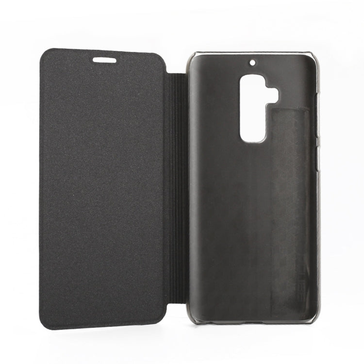 OCUBE for HOMTOM S8 (MPH3140) Spring Texture Horizontal Flip Leather Case Cover with Holder(Black)