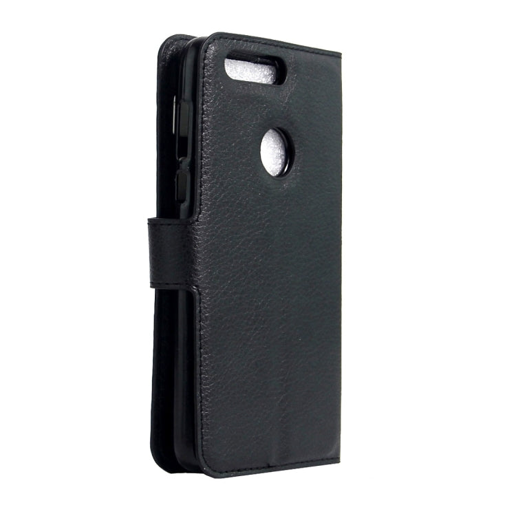 For Huawei  Honor 8 Litchi Texture Horizontal Flip Leather Case with Magnetic Buckle & Holder & Card Slots & Wallet