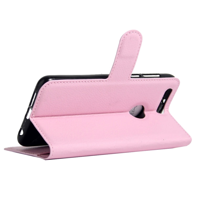 For Huawei  Honor 8 Litchi Texture Horizontal Flip Leather Case with Magnetic Buckle & Holder & Card Slots & Wallet