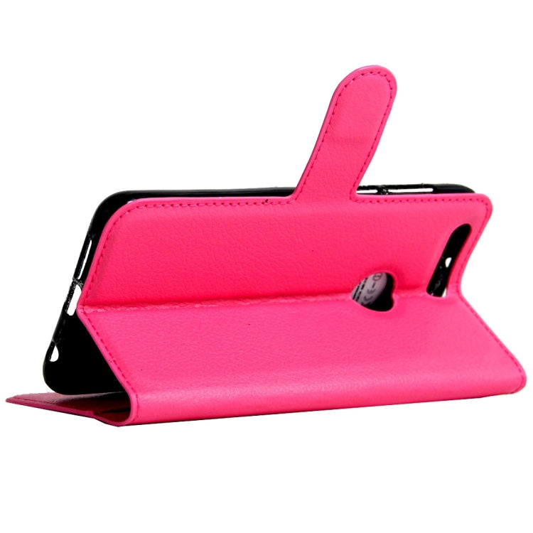 For Huawei  Honor 8 Litchi Texture Horizontal Flip Leather Case with Magnetic Buckle & Holder & Card Slots & Wallet