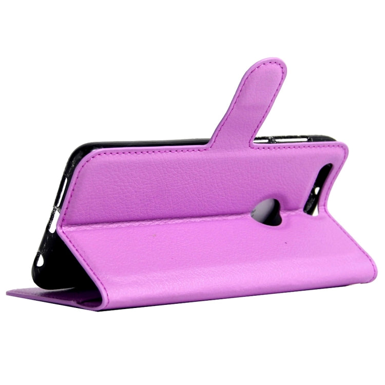 For Huawei  Honor 8 Litchi Texture Horizontal Flip Leather Case with Magnetic Buckle & Holder & Card Slots & Wallet