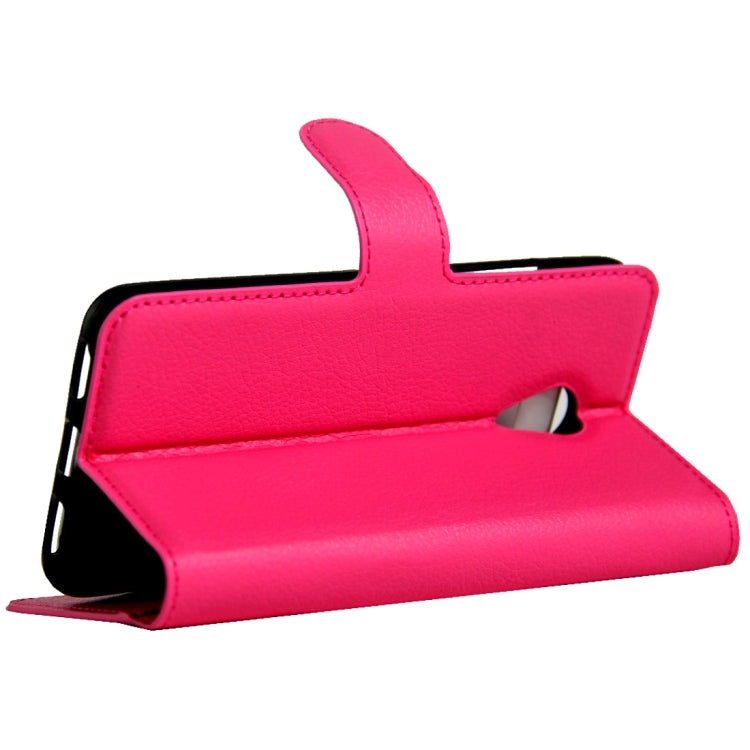 For Meizu  M3 & M3S (MPH0054/MPH5883) Litchi Texture Horizontal Flip Leather Case with Magnetic Buckle & Holder & Card Slots & Wallet