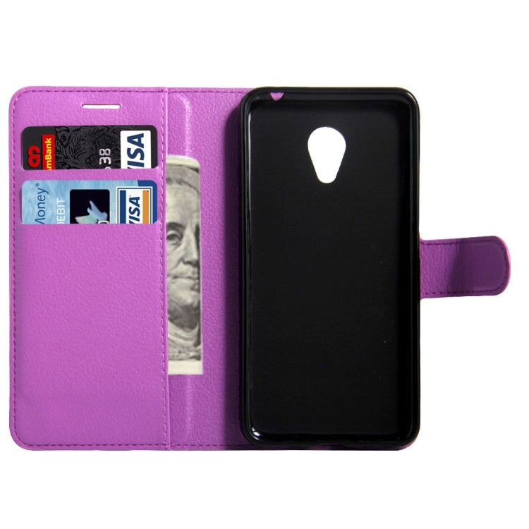 For Meizu  M3 & M3S (MPH0054/MPH5883) Litchi Texture Horizontal Flip Leather Case with Magnetic Buckle & Holder & Card Slots & Wallet