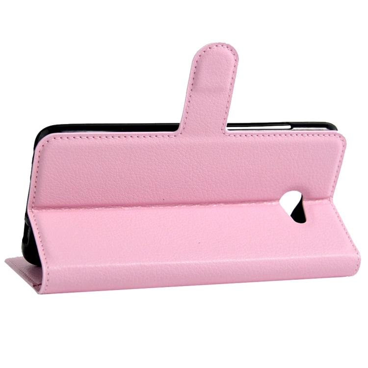 For Vodafone Smart Ultra 7 Litchi Texture Horizontal Flip Leather Case with Magnetic Buckle & Holder & Card Slots & Wallet