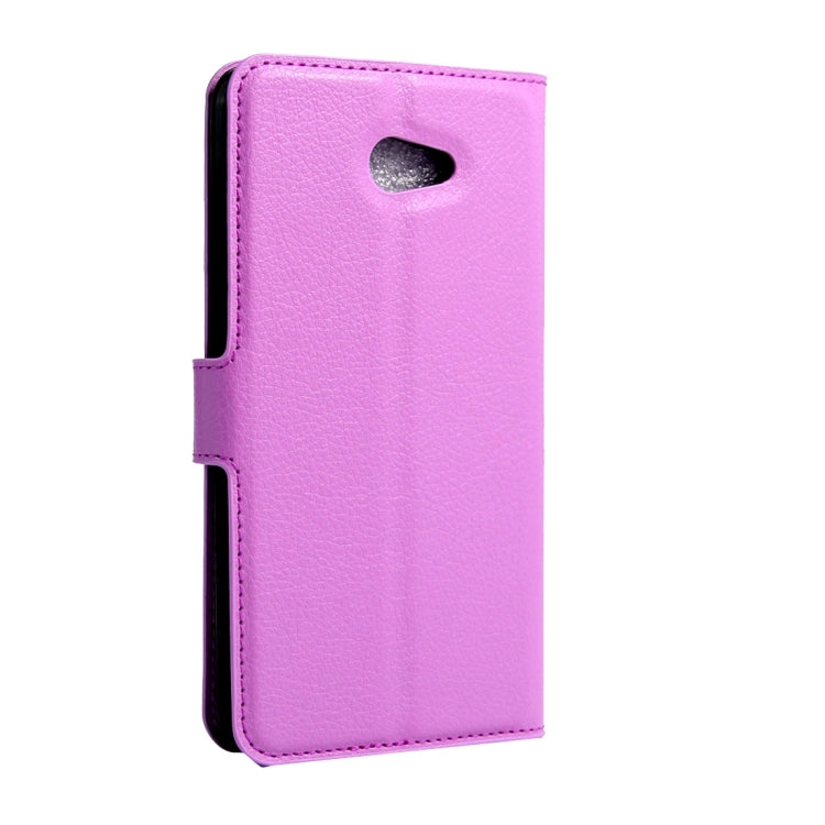 For Vodafone Smart Ultra 7 Litchi Texture Horizontal Flip Leather Case with Magnetic Buckle & Holder & Card Slots & Wallet