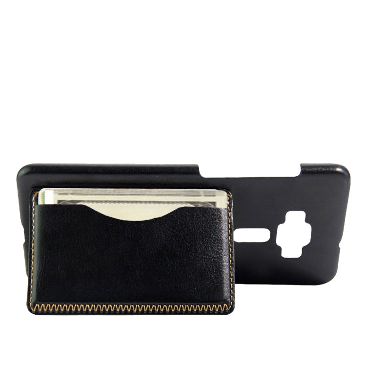 For ASUS ZenFone 3 / ZE552KL Crazy Horse Texture Leather Case Back Cover Shell with Holder & Card Slots & Wallet